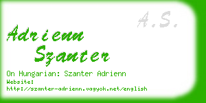 adrienn szanter business card